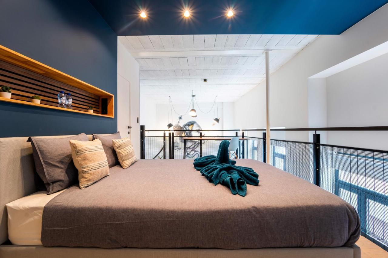 Atypique Loft Mons City Center Bagian luar foto